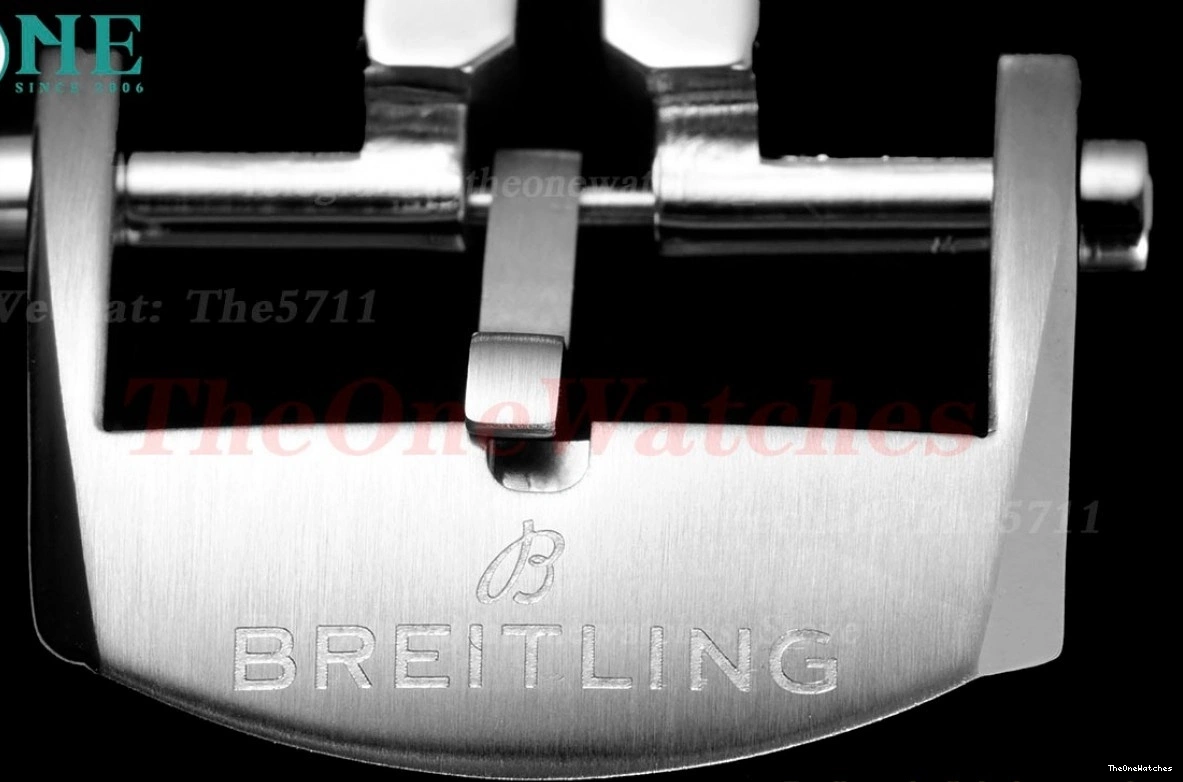 Chronomat Strap Dial 42MM TF on A7750 Silver B01 Rubber Rouleaux 0401